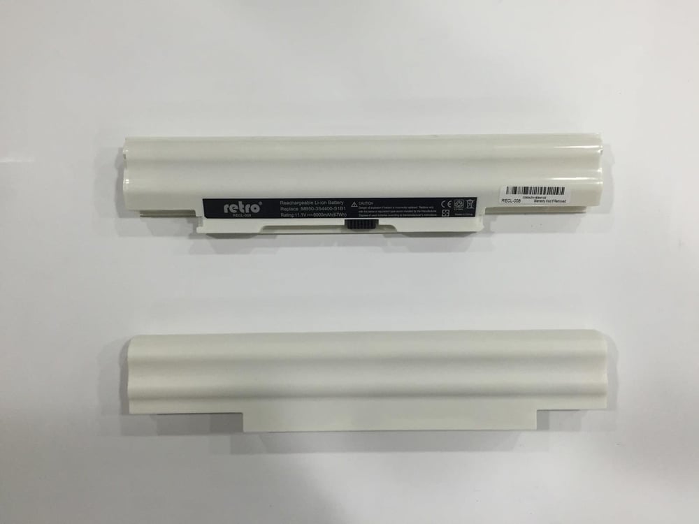 RETRO Casper MB50, Vestel MB50 Notebook Bataryası - Beyaz - 6 Cell - 65Wh