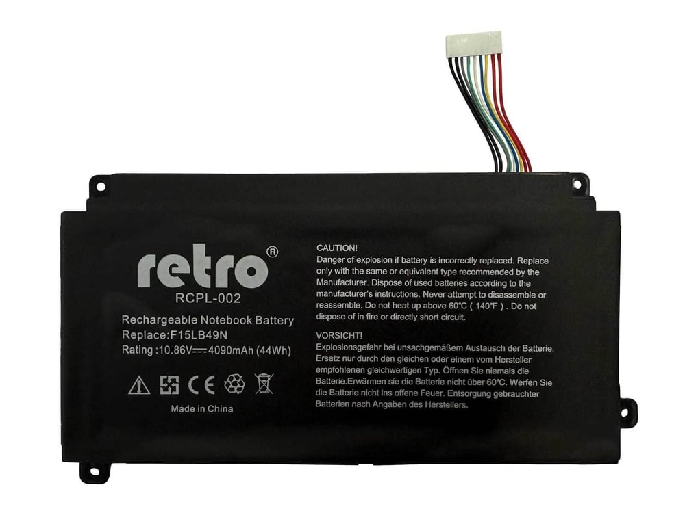 RETRO Casper Nirvana F600, F15LB49N Notebook Bataryası