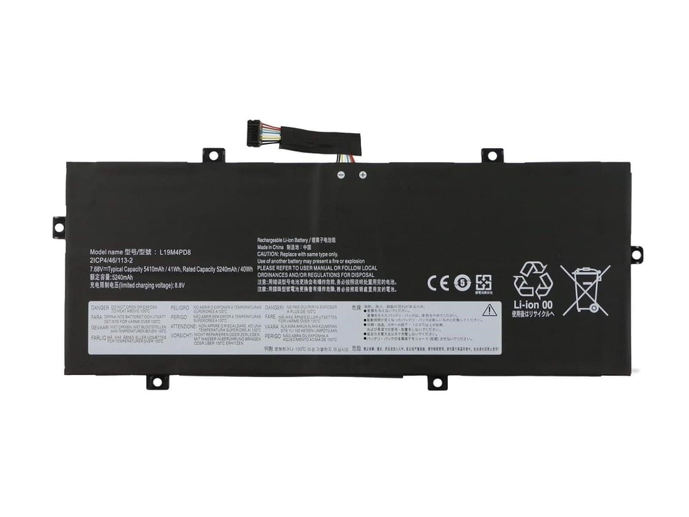 RETRO Lenovo Yoga Duet 7-13IML05, L19M4PD8 Notebook Bataryası