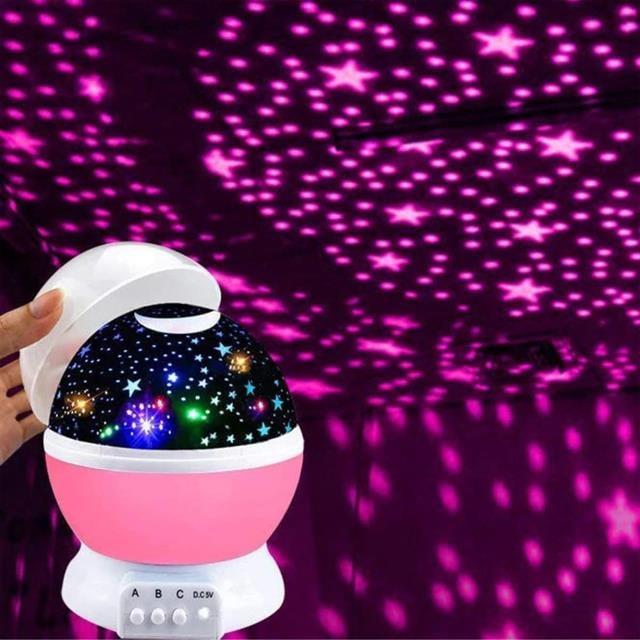 Starmaster KLC-03 Yıldız Yansıtmalı Küre Tip Gece Lambası