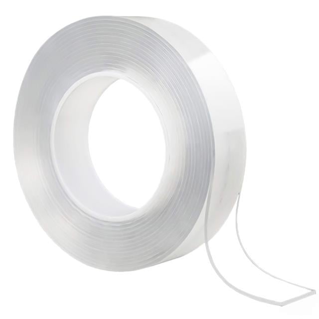 Sunup SN-14654 30mm 2 Metre Çift Taraflı Nano Teknoloji Süper Yapıştırıcı Şeffaf Bant