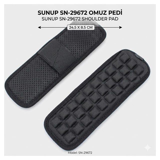 Sunup SN-29674 Çanta Askı Omuz Destek Pedi 33.5x11Cm