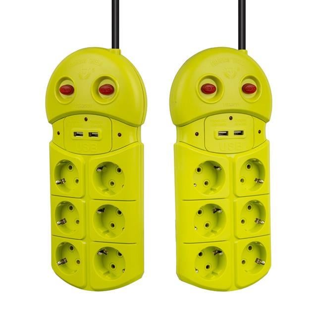 Vea VE-970USB 6Lı 2 USBli 1.5 Metre Grup Priz