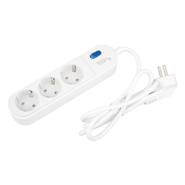 Vea VE-VEGA103 A Class 3lü Anahtarlı 1.5 Metre Akım Korumalı Priz