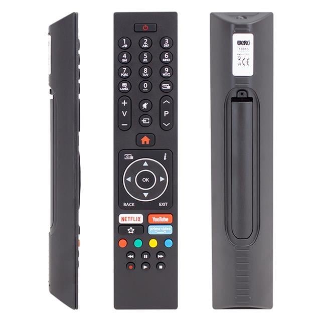 Vestel RC 43135P Netflix-Youtube-Prime Video Tuşlu Lcd-Led Tv Kumanda