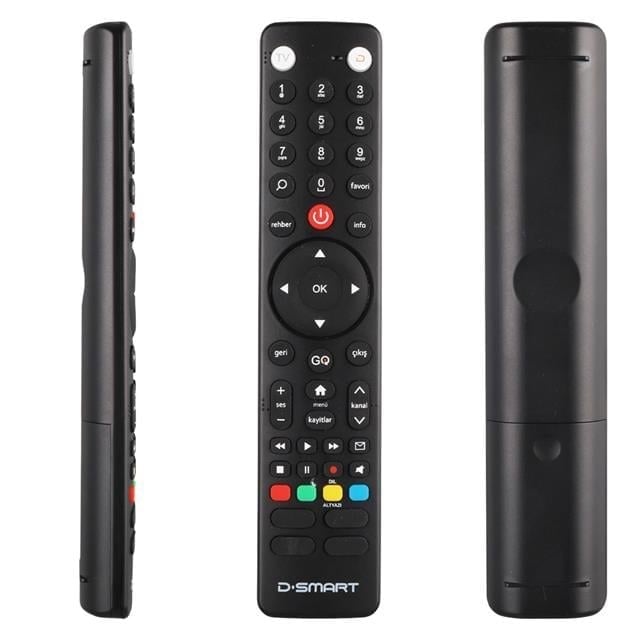 Weko D-Smart Yeni Seris GO Tuşlu HD Uydu Alıcı Kumandası