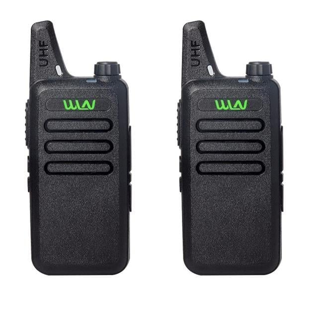 Wln PMR-446 Siyah 15 Km Menzil 16 Kanal İkili El Telsizi