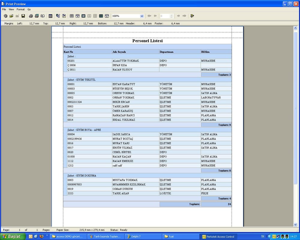 Access Control Yazılımı