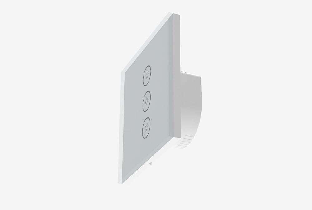 Alpsmart AS-873EU Akıllı Wi-Fi Üçlü Duvar Anahatarı