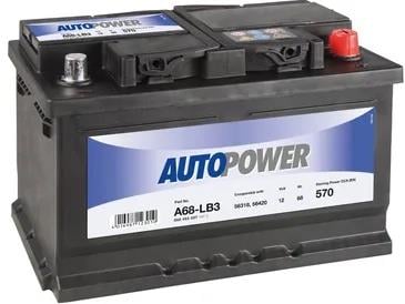 AUTO POWER A68-LB3 12V 68AH AKU