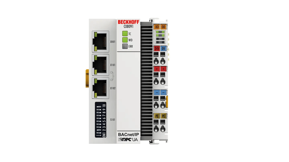 Beckhoff CX8091 Embedded PC | Arm9™ | BACnet/IP & OPC UA