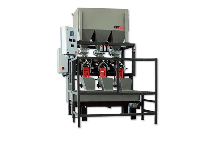 Esit VBF3 Ventilli Torba Dolum Kantarı 3 Kafalı Ventilli Torba Dolum Kantarı 14 torba/dk