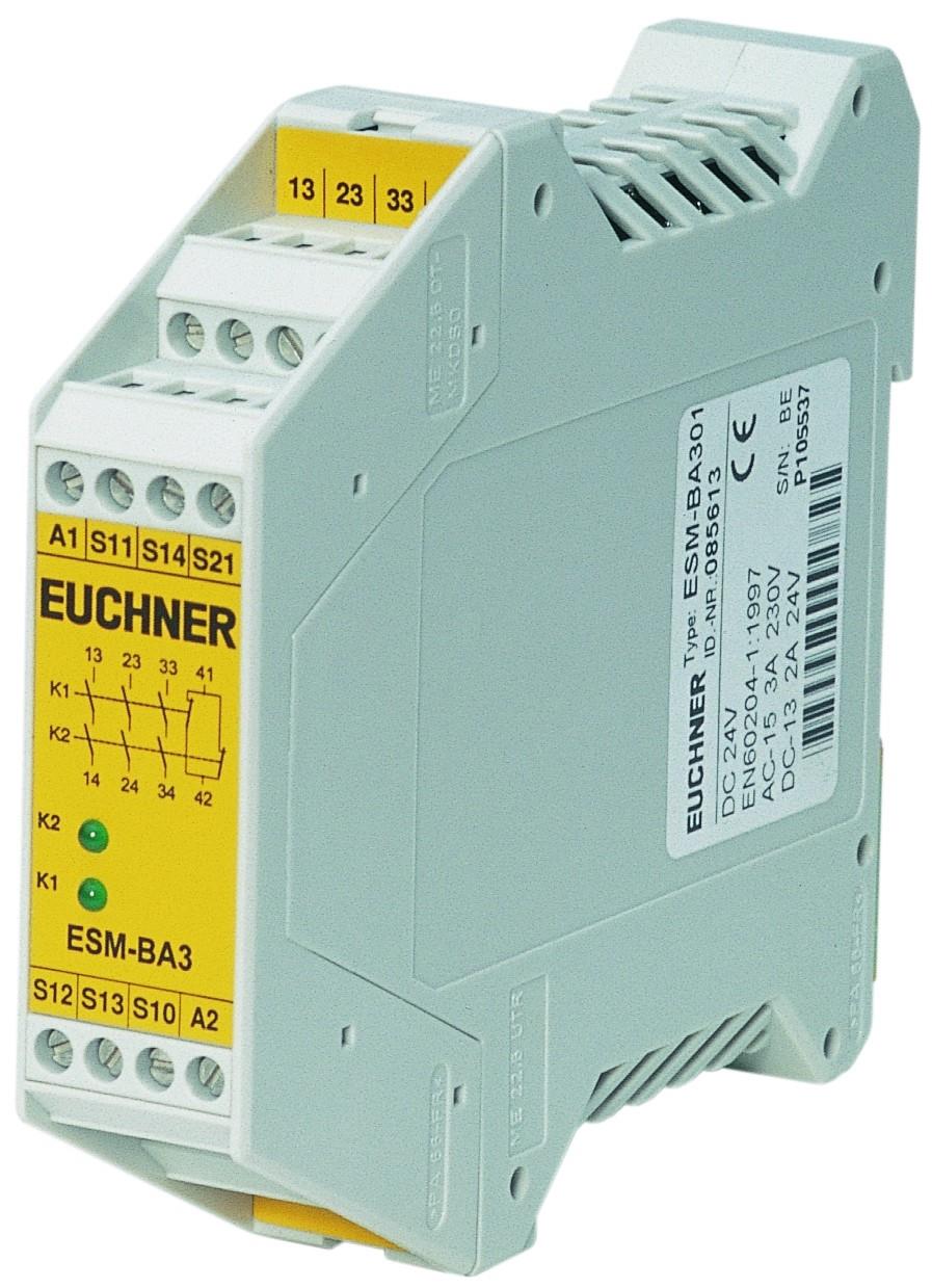 Euchner 085613 ESM‑BA301 Güvenlik Rölesi / Safety Relay