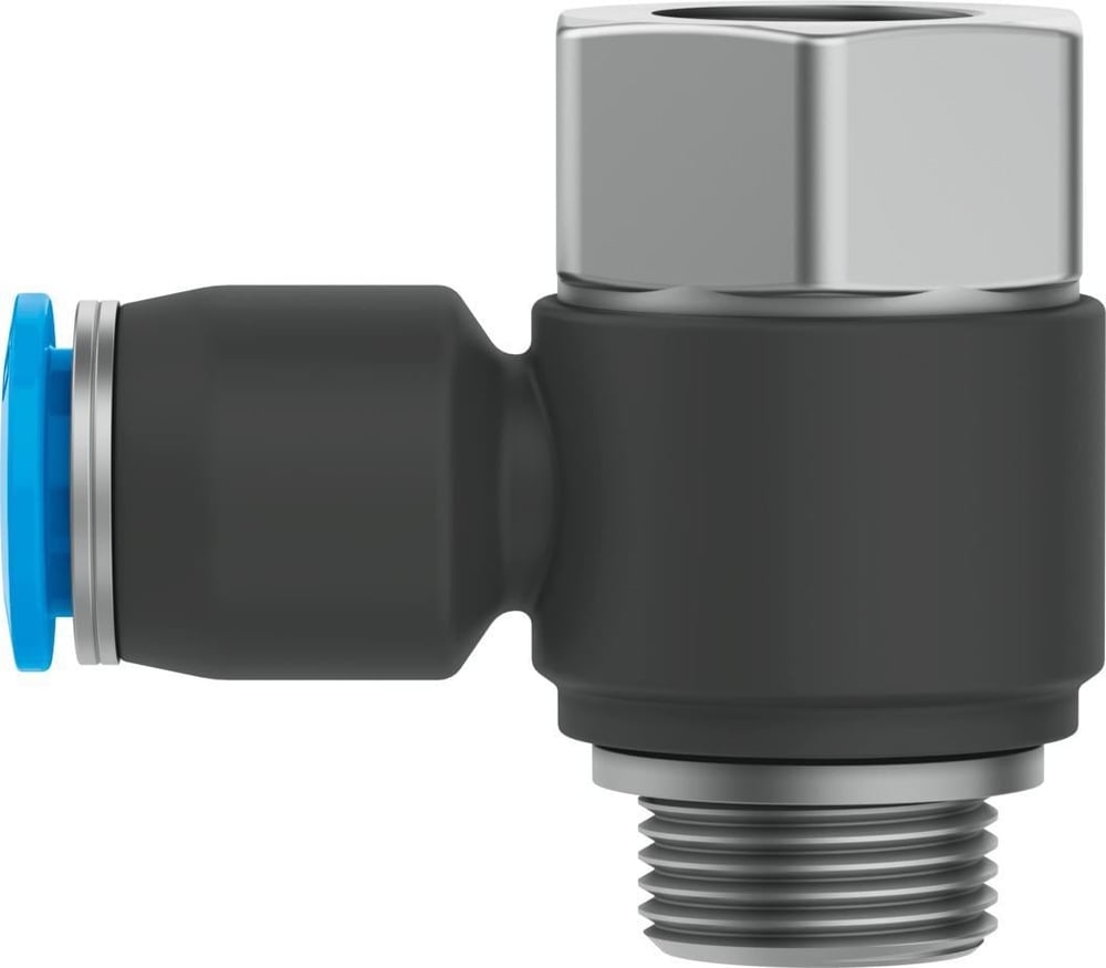 Festo 186200 T-Çabuk Bağlantı Rakoru QSTF-G1/8-6