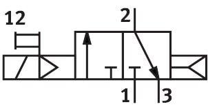 Festo 8060299 VUVS-LK20-M32C-AD-G18-1C1+GL-S Selenoid valf 