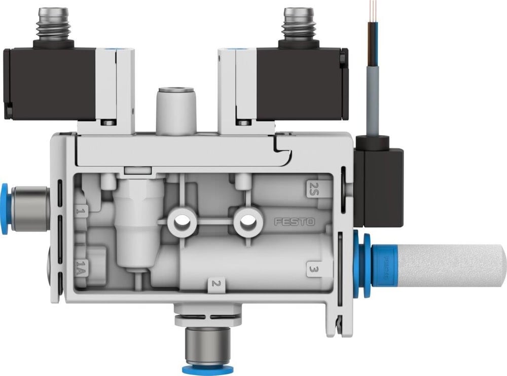 Festo 8152245 Vakum jeneratörü OVEL-10-H-15-PQ-VQ6-UA-C-A-V1V-R8