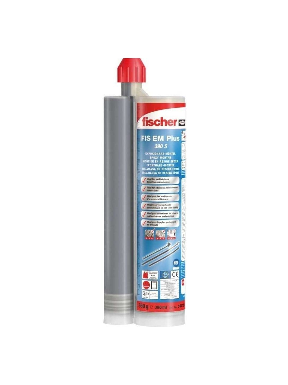 Fischer FIS EM Plus 390 S Enjeksiyon Harcı