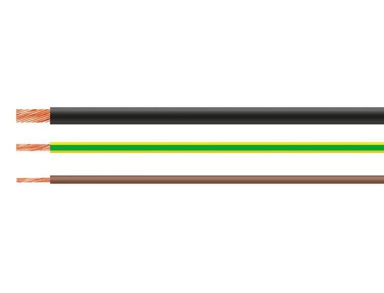 HELUKABEL 29225 H07V-K 1x25 mm² Siyah Tek Damar PVC Kablo