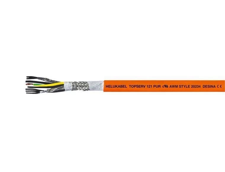 HELUKABEL 76103 TOPSERV® 121 PUR – 4G1,5 + 2x(2x0,5) mm² (Bosch Rexroth Turuncu)