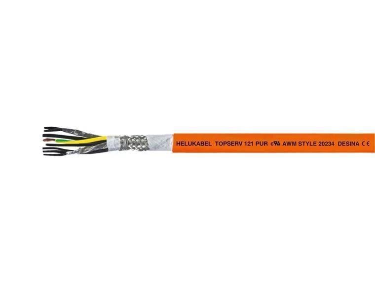 HELUKABEL 78955 TOPSERV® 121 PUR – 4G2,5 + 2x(2x1,5) mm² (Bosch Rexroth Turuncu)