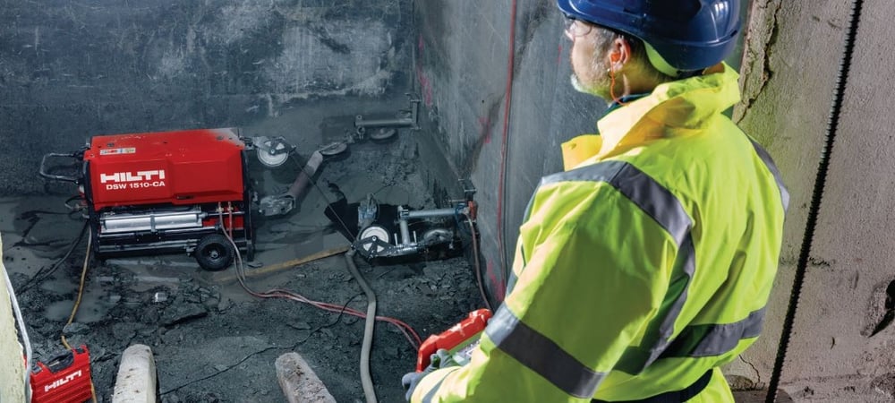 Hilti DSW 1510-CA 3x400V Tel Kesme Makinesi