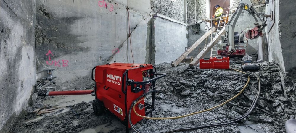 Hilti DSW 1510-CA 3x400V Tel Kesme Makinesi