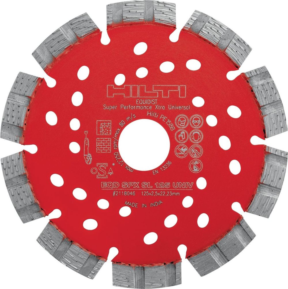Hilti EQD SPX-SL 125 Universal Elmaslı Kesme Taşı (2 Adet)