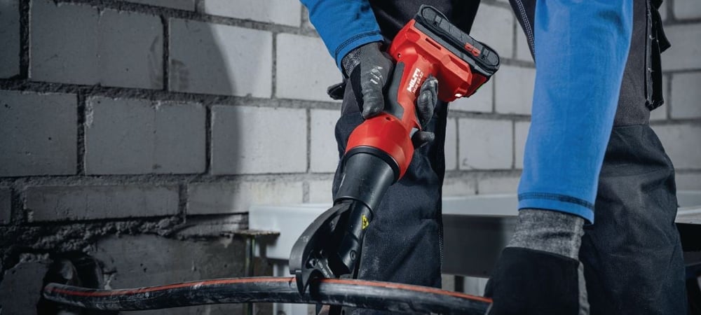 Hilti NUN 54-22 Akülü 6 Ton Kablo Sıkma ve Kesme Makinesi