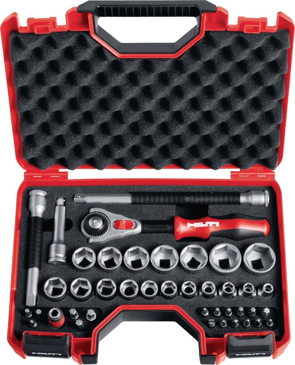 Hilti S-SWS Lokma Anahtarı Seti 40-Parçalı Set