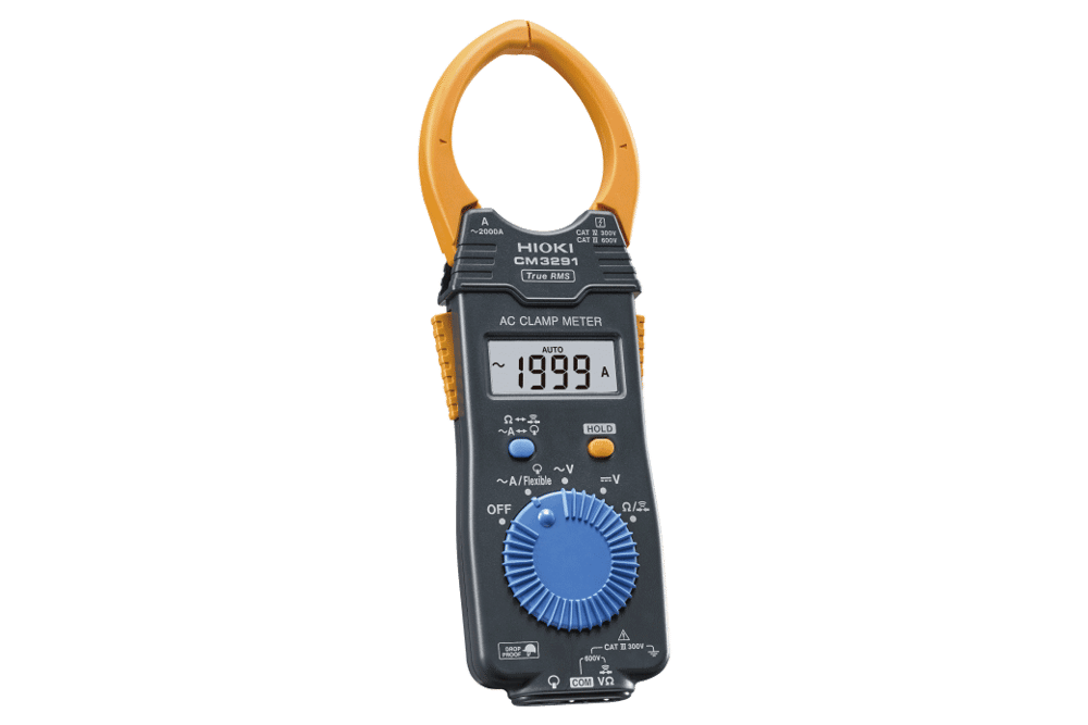 Hioki CM3291 True RMS AC Pensampermetre | 2000A | 46mm Çene | Auto Range | Japon Teknolojisi