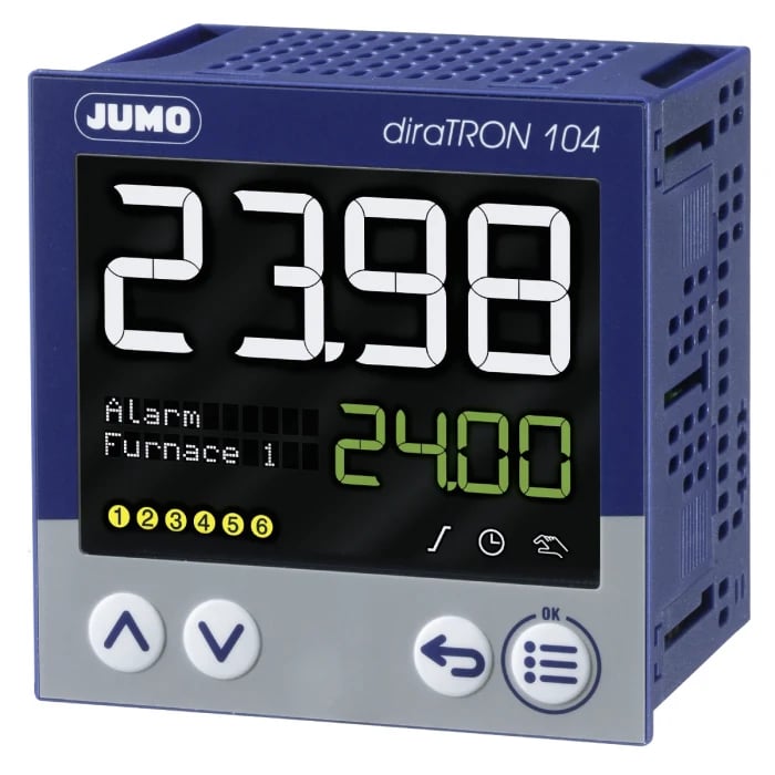 Jumo diraTRON Panel Tipi PID Sıcaklık Kontrol Cihazı-702114/8-0000-23/000