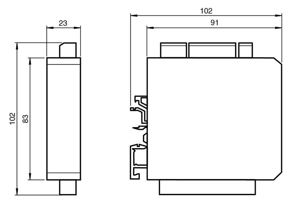 K23-SSI/USB/25B-C | SSI / Parallel Signal Converter