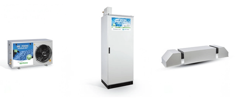 Klimexs dik tip kanallı klima 36000 BTU/H İç-Dış Ünite Set
