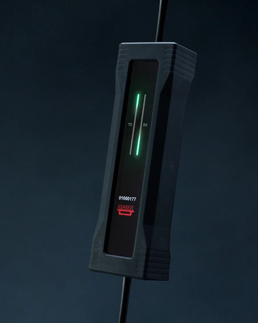 Kvaser U100 Güçlendirilmiş CAN/CAN FD - USB Arayüzü