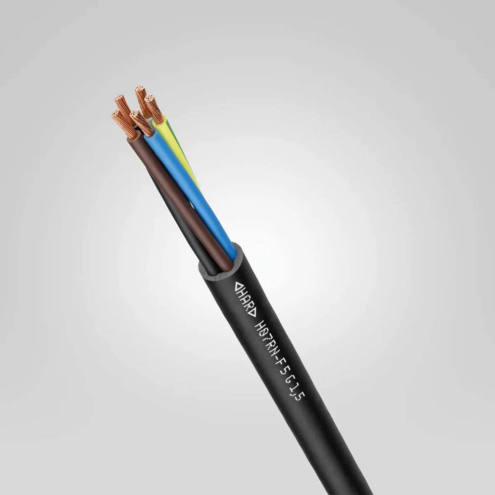 TRİO- H07RN-F 4G2,5 mm² Kauçuk Güç ve Kontrol Kablosu 450/750V