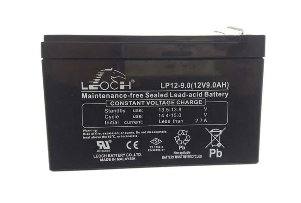 Leoch LP12-9 12V 9Ah Bakımsız Kuru Akü