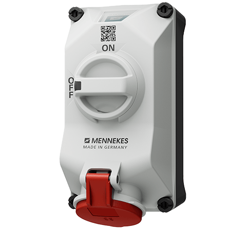 Mennekes 5711506H DUOi Duvar Prizi 16A 5P 400V IP44 Kilitlemeli