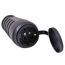 Monofaze Kauçuk Seyyar Priz 1x16A