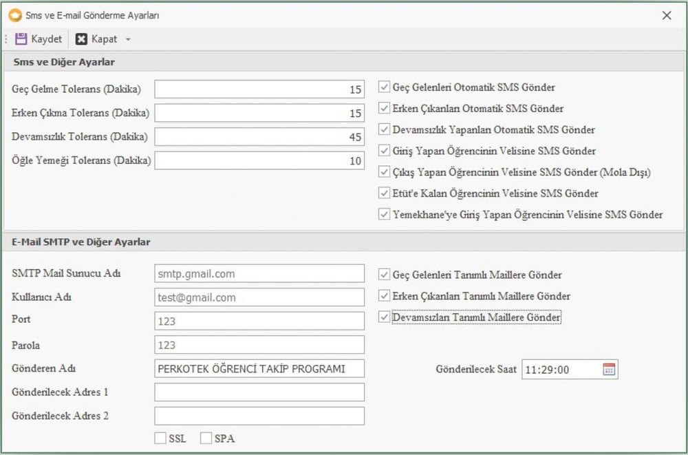 Öğrenci Takip Programı