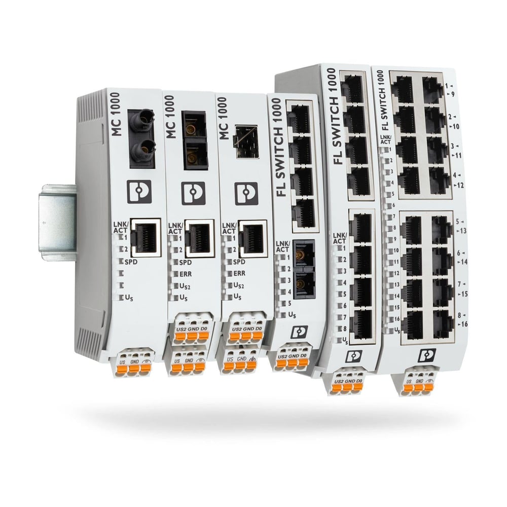 Phoenix Contact-1085256 FL SWITCH 1008N - Industrial Ethernet Switch