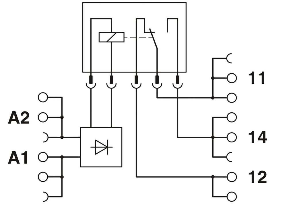Phoenix Contact 2900291 PLC-RPT- 24DC/21HC - Röle modülü