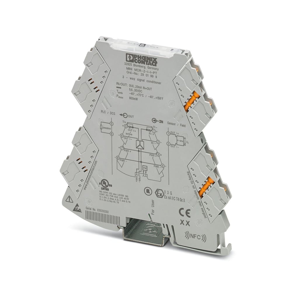Phoenix Contact 2901999 MINI MCR-2-I-I-PT - Sinyal çevirici