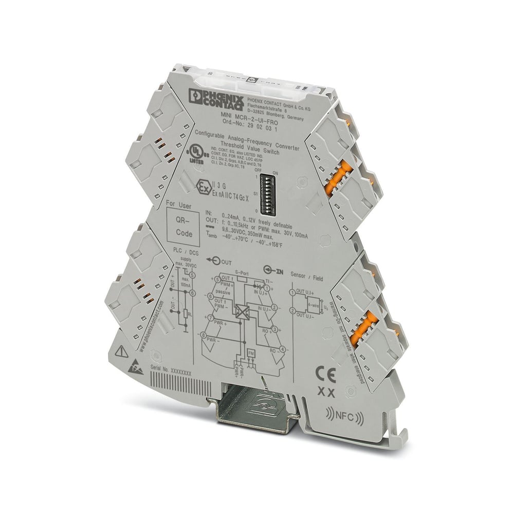 Phoenix Contact 2902031 MINI MCR-2-UI-FRO - Frekans transdüseri