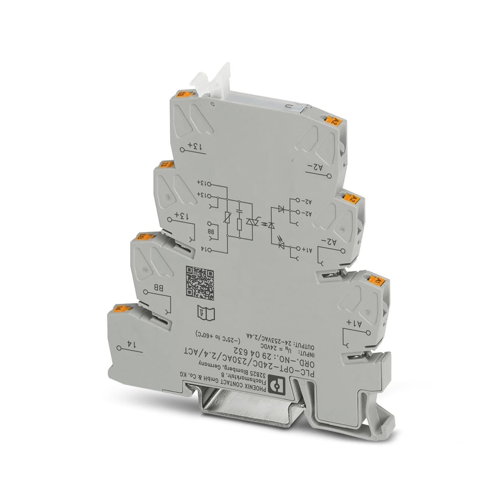 Phoenix Contact 2904632 PLC-OPT- 24DC/230AC/2.4/ACT - Solid-state röle modülü