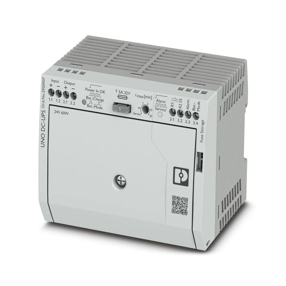 Phoenix Contact –2905907 UNO-UPS/24DC/24DC/60W - Kesintisiz güç kaynağı