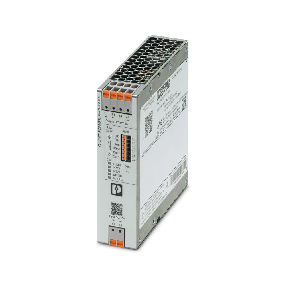 Phoenix Contact 2910124 QUINT4-PS/12DC/24DC/5/PT – DC/DC dönüştürücü