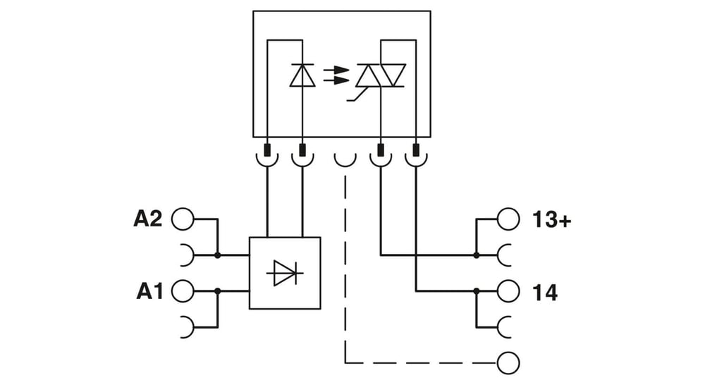 Phoenix Contact 2967840 PLC-OSC- 24DC/230AC/ 1 - Solid-state röle modülü