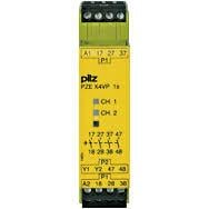 Pilz 777581 PZE X4VP 1/24VDC Kontak Genişletme Bloğu – Emniyet Rölesi Modülü, 4 N/O, 1 sn