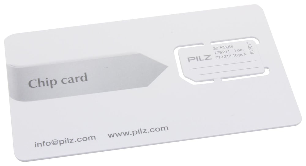 Pilz 779211 Chipcard 1 piece 32kB