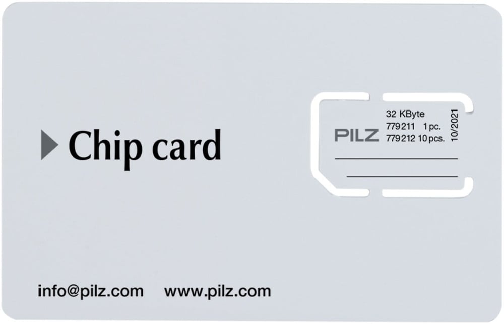 Pilz 779211 Chipcard 1 piece 32kB